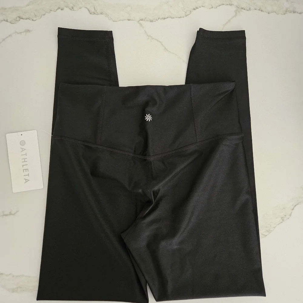NWT Athleta Elation Ultra High Rise Sheen Legging